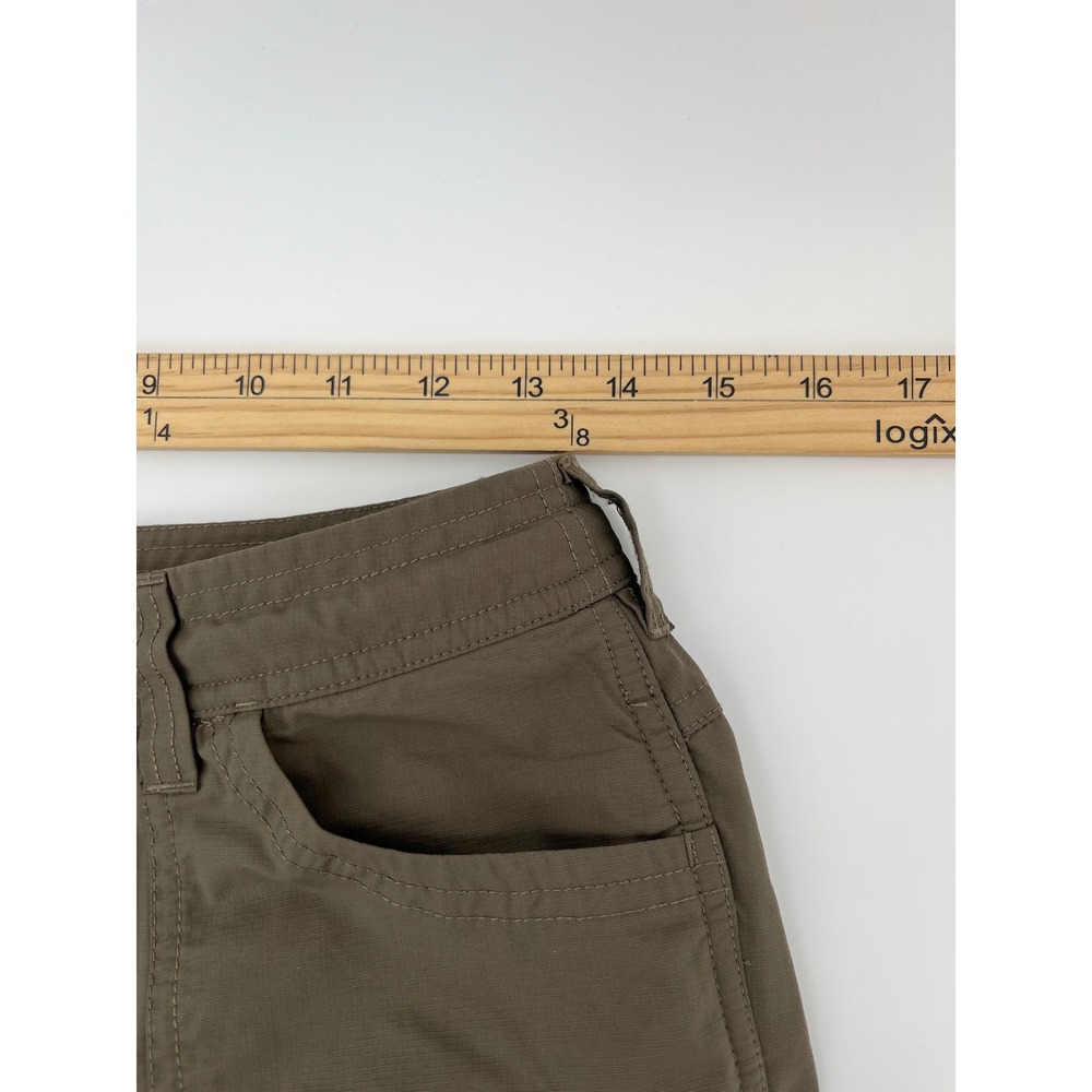 The North Face Horizon II Hiking Pants Womens sz 0 Brown Roll Up CFU1 - Picture 8 of 9